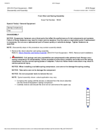 Preview of 204 01A Front Suspension   RWD   Disassembly And Assembly   Front Strut And Spring Assembly