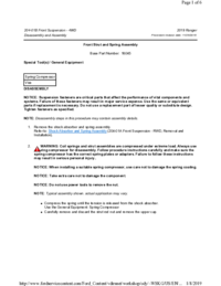 Preview of 204 01B Front Suspension   4WD   Disassembly And Assembly   Front Strut And Spring Assembly