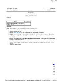 Preview of 206 03 Front Disc Brake   Removal And Installation   Brake Disc