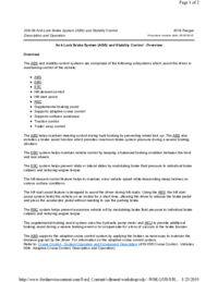 Preview of 206 09 ABS And Stability Control   Description And Operation