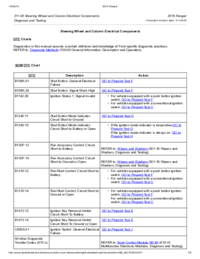 Preview of 211 05 Steering Wheel And Column Electrical Components   Diagnosis And Testing   Steering Wheel And Column Electrical