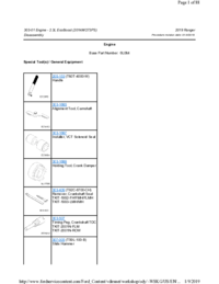 Preview of 303 01   2.3L EcoBoost   Disassembly   Engine
