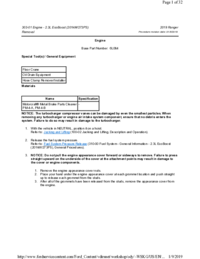 Preview of 303 01   2.3L EcoBoost   Removal   Engine