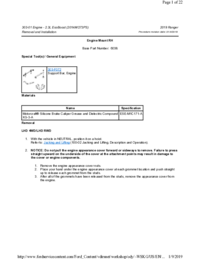 Preview of 303 01   2.3L EcoBoost   Removal And Installation   Engine Mount RH