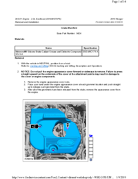 Preview of 303 01   2.3L EcoBoost   Removal And Installation   Intake Manifold