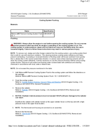 Preview of 303 03 Engine Cooling 2.3L EcoBoost   Diagnosis And Testing   Cooling System Flushing