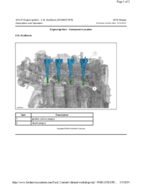 Preview of 303 07 Engine Ignition   Description And Operation   Component Location