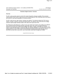 Preview of 303 14 Electronic Engine Controls   Description And Operation   Overview