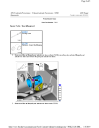 Preview of 307 01 Automatic Transmission 10 Speed   Disassembly   Transmission Case