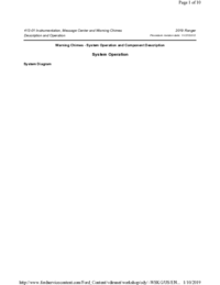 Preview of 413 01 Instrumentation Messages Chimes   Description And Operation   Chimes   System Operations