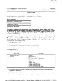Preview of 414 00 Charging System General   Diagnosis And Testing   Charging System