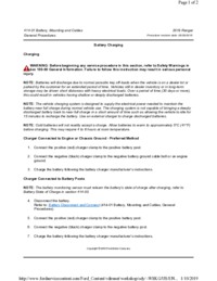 Preview of 414 01 Battery, Mounting And Cables   General Procedures   Battery Charging