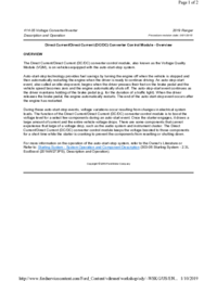 Preview of 414 05 Voltage Converter Inverter   Description And Operation   Converter Control Module   Overview