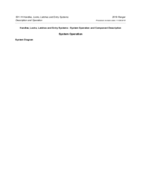 Preview of 501 14 Handles Locks Latches Entry   Description And Operation System Operation