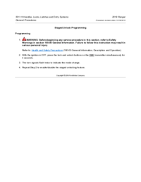 Preview of 501 14 Handles Locks Latches Entry   General Procedures   Staged Unlock Programming