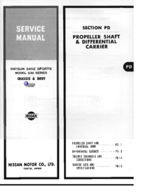 Preview of PD Propeller Shaft And Differential