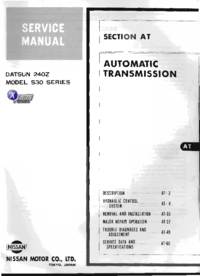 Preview of AT Automatic Transmission