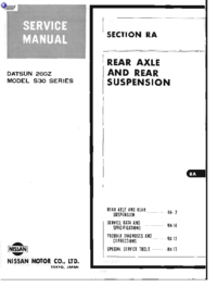 Preview of RA Rear Axle